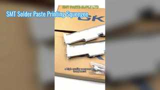 SMT Solder Paste Printing Squeegee 300mm for GKG Stencil Printer | Custom Sizes for Yamaha YCP, DEK,